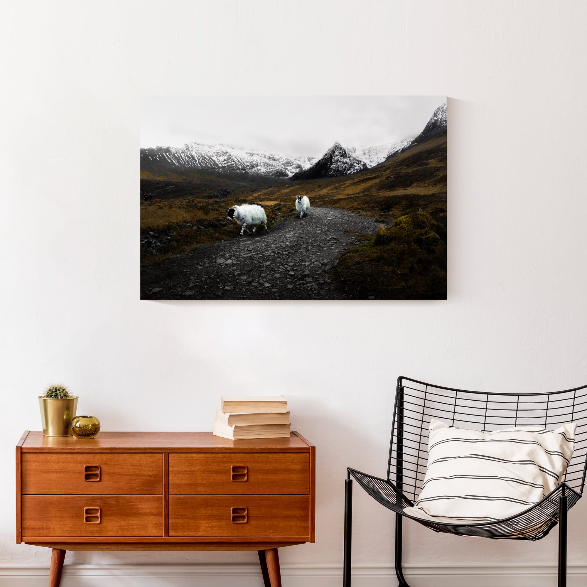 Herd Travel Canvas Wall Art